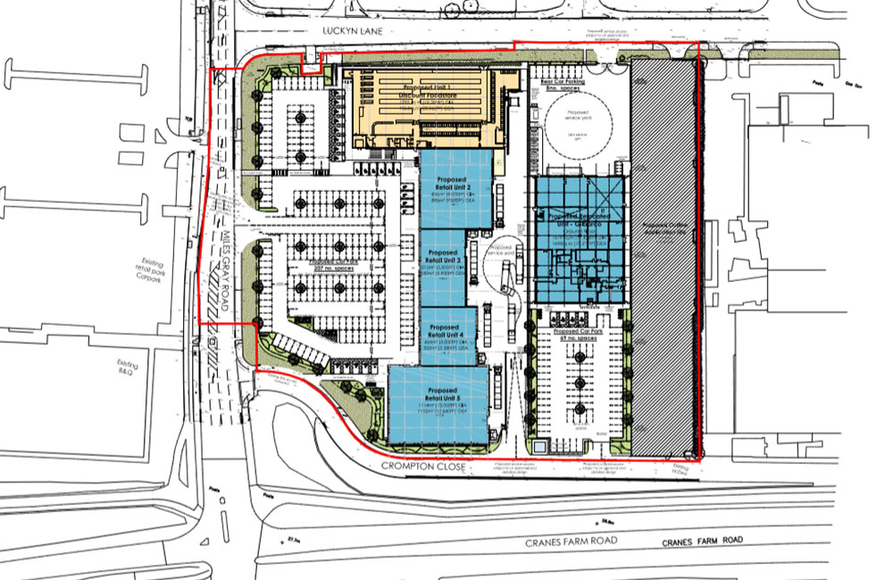 Basildon Hospital Map Of Site